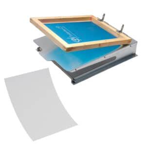 Complete kit for screen printing on paper and PVC
