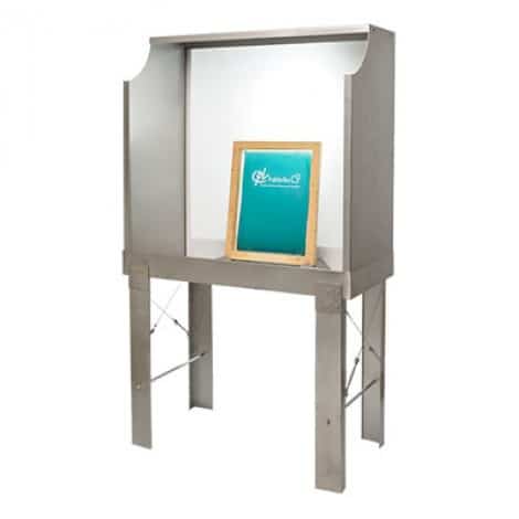 Stailnless Steel Washout booth for Screenprinting screens