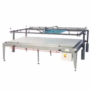 Manual Screen Printing Mod. Guided Squeegee and Pantograph Opening for screenprinting