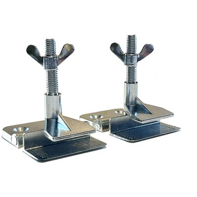 Hinge clamps for screen printing for screen printing