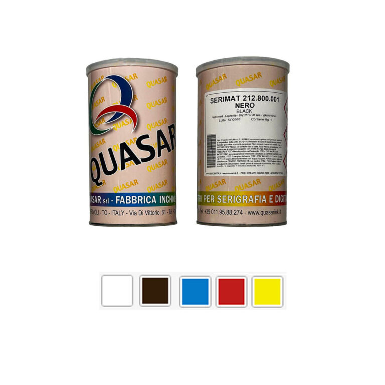 Serimat Quasar Matt. Solvent-Based Screenprinting Colour Collection