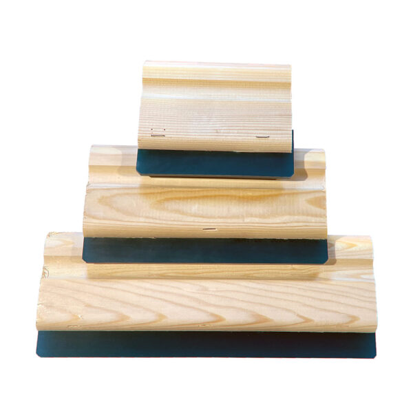 Wood Squeegee Set