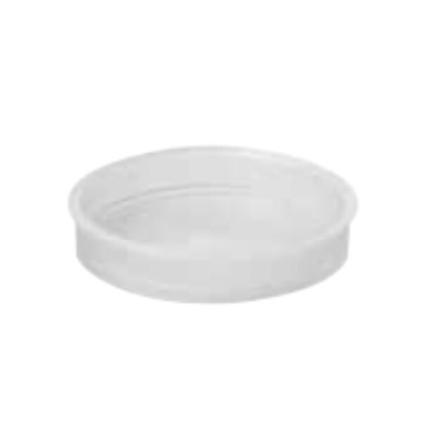 White Plastic Jar 200 ml with Screw Cap